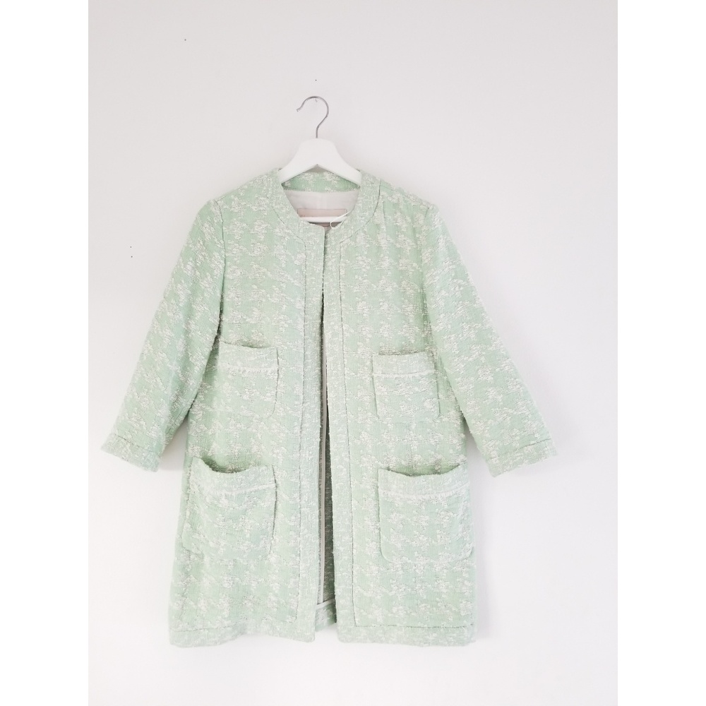 Zara Tweed Coat || Size Medium